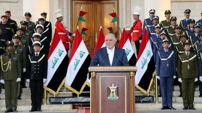 Iraq must move beyond laudatory statements and put in place strategies for the future. Iraqi Prime Minister's Media Office via Reuters