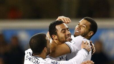 Left-back: Zekie Fryers (Tottenham) – Zekie Fryers, right, made his first league start for Spurs against Stoke and slotted in seamlessly. REUTERS/Darren Staples