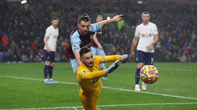 TOTTENHAM RATINGS: Hugo Lloris 6 - The 35-year-old had to be quick off his feet with the testy conditions in Lancashire. He made easy work of claiming Brownhill’s first-half volley. Got low quickly to deny Rodriguez’s header in the second half with an instinctive save. Reuters