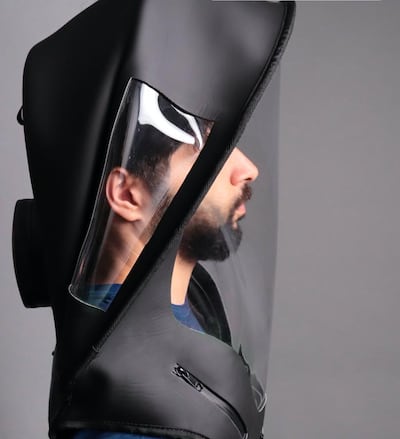 The BioVYZR helmet. Source: VYZR Technologies Inc.