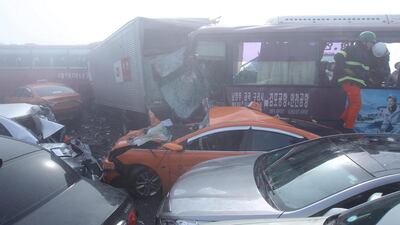 The injured included seven Chinese, three Thai, two Vietnamese and two Filipino visitors, Yonhap news agency said. The other four foreign nationals were from Japan, Russia, Bangladesh and Switzerland. James Park / EPA