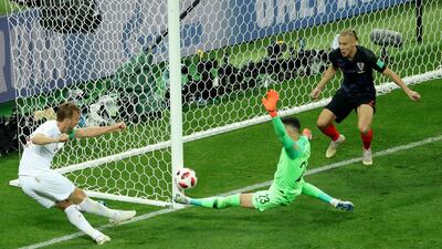 Harry Kane 5 - so much expected of England's captain but he was so short of service. Hit the post from a few yards when he should of scored but the flag may have seen it disallowed. Given some rough treatment by Croatia's defence and did much of his work outside the box. Getty Images