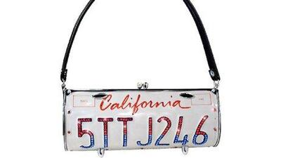 License plate bag. Dh920. shop.littleearth.com