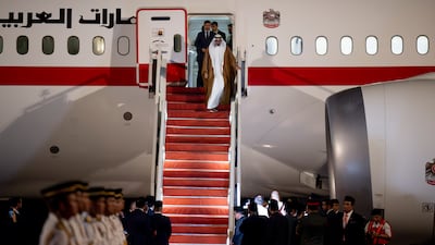 Sheikh Khaled bin Mohamed, Crown Prince of Abu Dhabi, begins his official visit to Malaysia. All photos: Wam