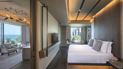 The suites offer luxury views over the Arabian Gulf. Courtesy Caesars Palace