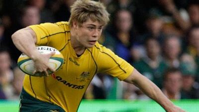 James O'Connor avoided tackles and also converted three penalties for Australia.