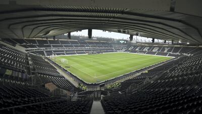 Derby County - Pride Park since 1997. Getty Images