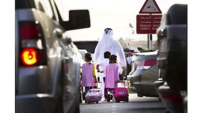 Schools are magnets for bad drivers and over-crowded parking lots, a reader says. (Christopher Pike / The National)