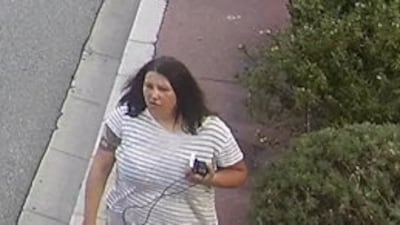 Anastasiia Berezovska was named in an Interpol Red Notice after the bombing in Monaco. Reuters
