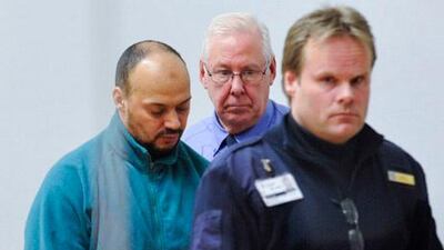 Tunisian-born Zahbi Zalouti, left, who was arrested in Stockholm on December 30, is suspected of planning a terror attack in Copenhagen together with three other men.