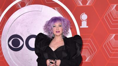 US singer Cyndi Lauper. AFP