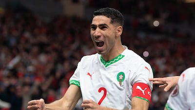 Morocco's Achraf Hakimi is widely regarded as one of the world's finest full-backs. Getty Images