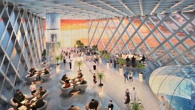 Investment Corporation of Dubai's One Za'abeel, The Link. Wam