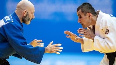 Judo on Day 1 at Mubadala Arena