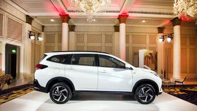 The Rush costs Dh68,500, which is about a third of the starting price of a Land Cruiser. Leslie Pableo for The National