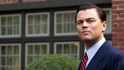 Leonardo DiCaprio plays Jordan Belfort in The Wolf Of Wall Street. Red Granite Pictures