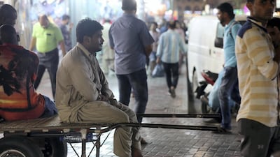 Taking a break. Chris Whiteoak / The National
