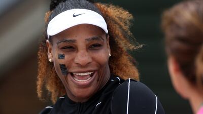 Serena Williams is all smiles ahead of Wimbledon. Reuters