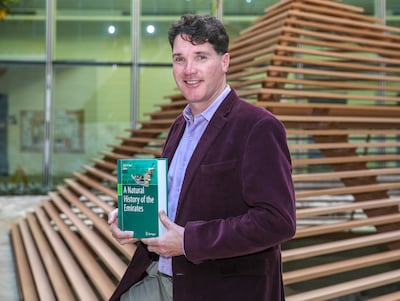 John Burt, editor of A Natural History of the Emirates and a professor of biology at NYUAD. Victor Besa / The National