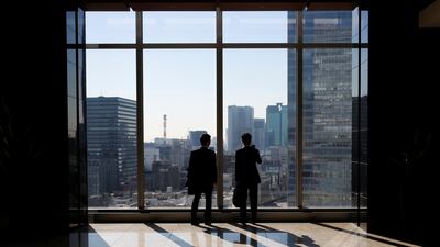 Japanese companies taking on the extra costs that come with regular employees because of the tightest labour market since the 1970s. Issei Kato/Reuters