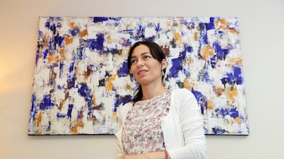 Dr Ola Pykhtina, a licensed psychologist, art and play therapist at the Thrive Wellbeing Centre in Jumeirah Lakes Towers in Dubai, has lived in the UAE for seven years. Pawan Singh / The National