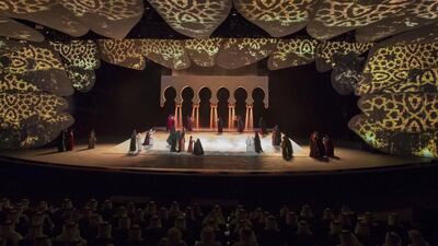 The Mother of the Nation Festival opening ceremony held at Abu Dhabi National Exhibition Centre (ADNEC). Ryan Carter / Crown Prince Court - Abu Dhabi