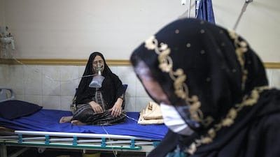According to WHO figures released at the weekend, Iraq has recorded more than 1.2 million cases of coronavirus and nearly 16,500 deaths from Covid-19, the disease that results. Vaccination efforts have reached about 440,000 people, or about 0.7 per cent of the population. The human cost is counted in many ways. Last month, a hospital full of coronavirus patients caught fire after an oxygen canister exploded, killing 82 people. Getty Images