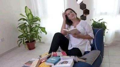 Charlotte Smith, a journalist who runs a creative writing group in Dubai. Mike Young / The National