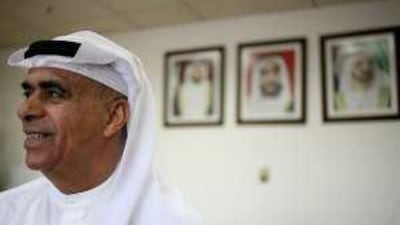 Sultan Al Joker, adviser to the director general of customs, in his Dubai office.