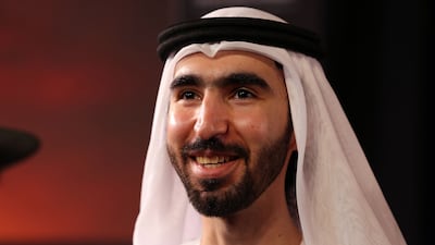 Saleh Al Zaabi, an intern in the camera department for the film