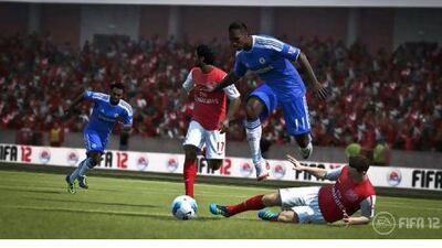 Images from the new FIFA football video game.