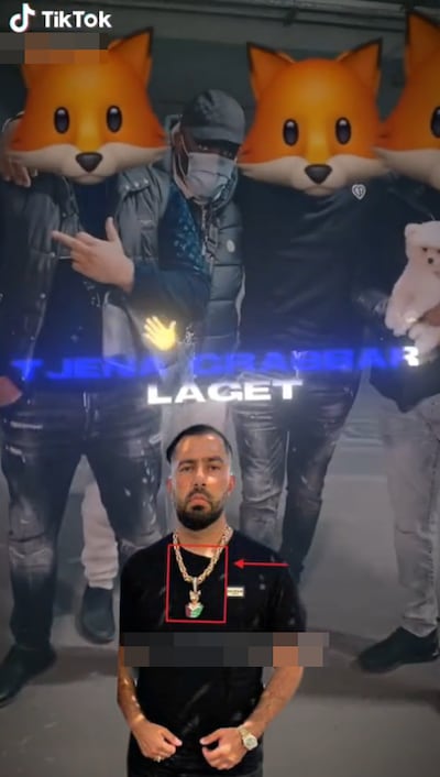 A TikTok video eulogising Rawa Majid. Photo: Social Media