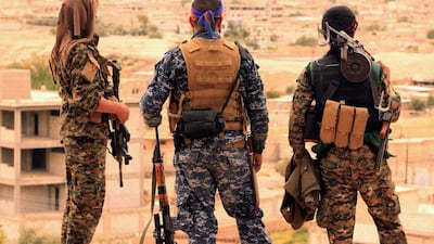 Syria is turning into a battleground where foreign powers are exercising their military and political muscles. Syrian Democratic Forces via AP