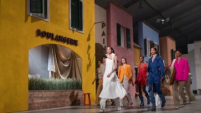 The Jacquemus autumn/winter show in Paris on February 25, 2019. EPA