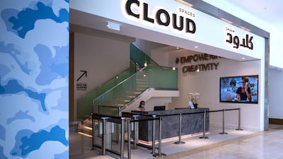 Cloud Spaces, a flexible workspace solution with cubicles, meeting rooms and contemporary serviced offices, has opened at Yas Mall. All photos by Victor Besa / The National