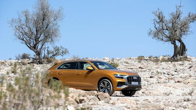 The Q8 is seven centimetres shorter than previous SUV range-topper the Q7, although slightly wider. Audi