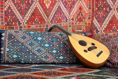 An oud is also known as the ‘grandfather of the guitar.' Getty