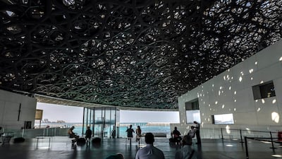 Louvre Abu Dhabi has collaborated with Richard Mille to present their first contemporary art prize. Victor Besa / The National