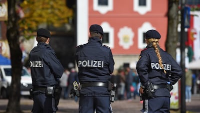 Austrian police found the bod of the dead woman in a freezer when they visited the house.