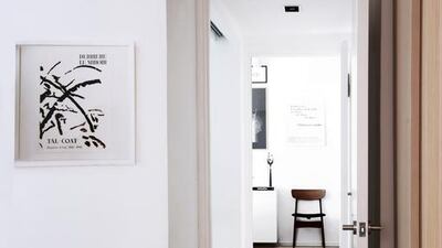 These homeowners may have kept their furnishings on the minimal side, but what they have chosen has been picked with care, thoughtfulness and a keen eye for timeless design.