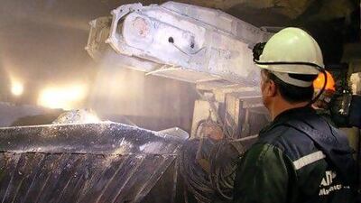 A diamond mine near Mirny, Russia. Diamonds from Russia tend to be of a better colour and clarity as they have been formed under ice. Lucie Godeau / AFP