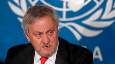 Nicholas Haysom was ordered to leave Somalia amid questions over the arrest of the al Shabab extremist group's former deputy leader Mukhtar Robow. AP
