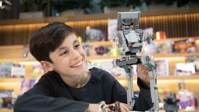 LEGO Star Wars Hoth AT-ST. All photos: PA