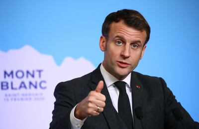 French President Emmanuel Macron is one of the attendees at the Munich meeting. Reuters