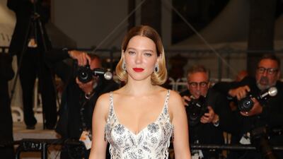 Lea Seydoux attends the screening of 'Oh Mercy!' during the Cannes Film Festival on May 22, 2019. Getty Images