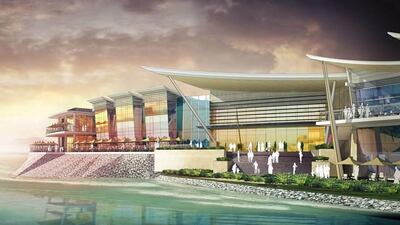 A rendering of how the newly renovated Manar Mall will look. Courtesy Al Hamra Real Estate Development
