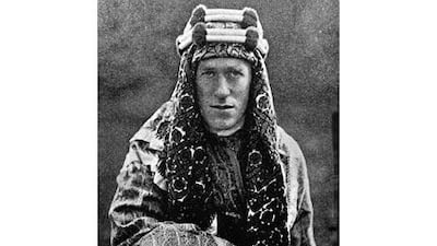 T E Lawrence in 1919.