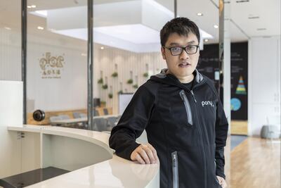 Lou Tiancheng, chief technical officer of Pony. Bloomberg