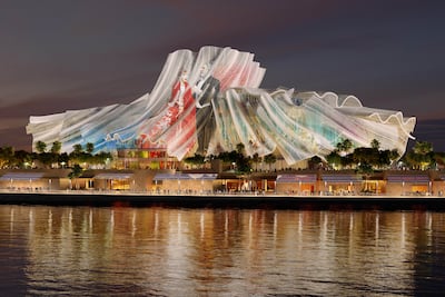 Rendering of Dar Al Funoon Abu Dhabi. Photo: Department of Culture and Tourism Abu Dhabi