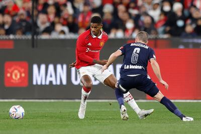 Marcus Rashford is among the Manchester United players aiming to take advantage of a 'new start' under Erik ten Hag. Getty